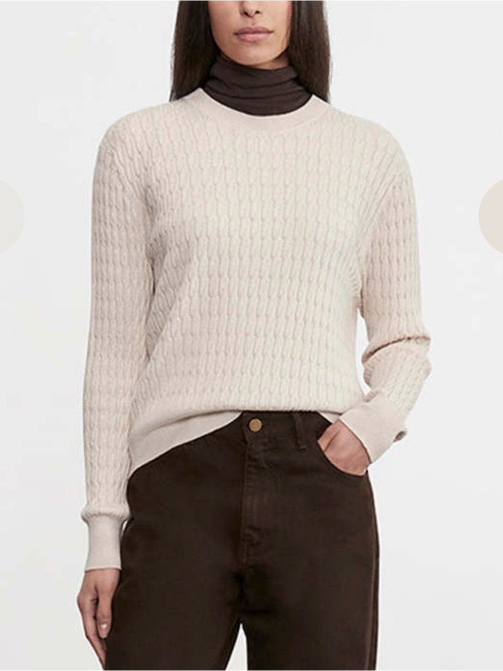 Enza Costa cotton/cashmere Sweater